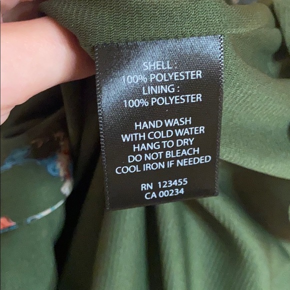 Design Lab Lord&Taylor Floral Ruffled Dress - Picture 4 of 4